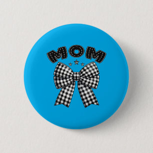 Mum Pit Crew Family Racing Birthday Race Car 6 Cm Round Badge