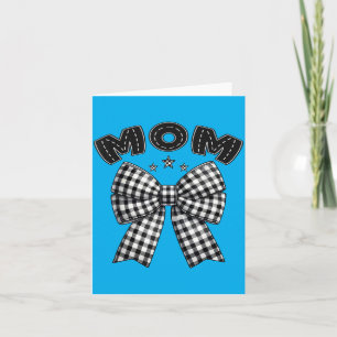 Mum Pit Crew Family Racing Birthday Race Car Card