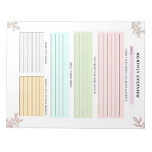 Mum Planner Monthly Overview Family Organiser