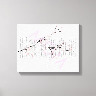 Mum Poem Canvas Print