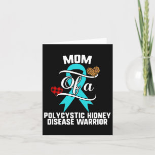 Mum Polycystic Kidney Disease Awareness Leopard Bu Card