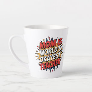 Mum Power Latte Mug