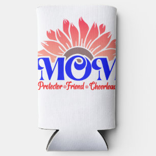 Mum protector friend cheerleader seltzer can cooler
