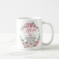 Mum - Proverbs 31:25 Mother's Day Bible Verse Rose