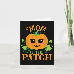 Mum Pumpkin Of The Patch Matching Family Set Mummy Card