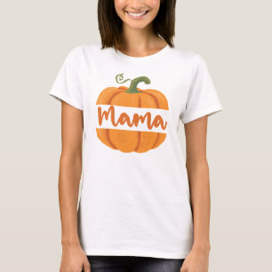Mum Pumpkin One Birthday girl Family Matching  T-Shirt