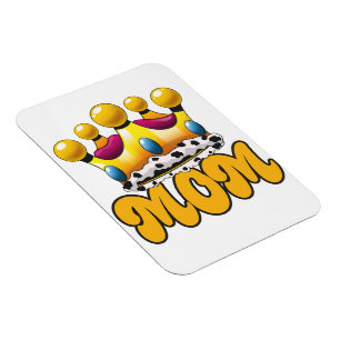 Mum Queens crown Magnet