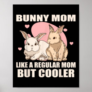 Mum Rabbit Animal Rabbit Mother Poster