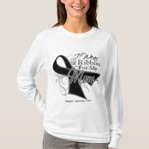 Mum Ribbon - Melanoma Skin Cancer T-Shirt