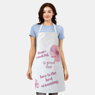 Mum’s Cooking Love Is The Best Seasoning Gift Apron