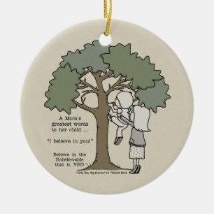 Mum’s Greatest Words Ceramic Tree Decoration