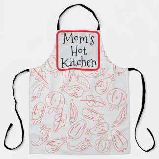 "Mum’s Hot Kitchen" Gift Apron