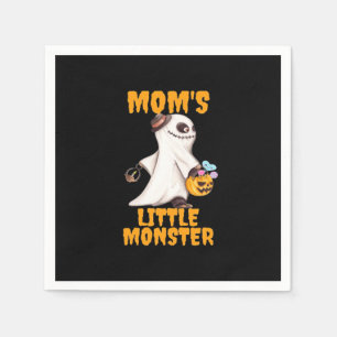 Mum’s Little Boo Monster Funny Graphic Napkin