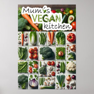 Mum´s vegan kitchen poster