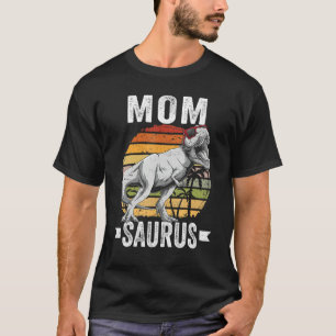 Mum Saurus Dinosaur Momsaurus Family Matching T Re T-Shirt