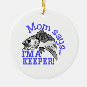 Mum Says Ceramic Tree Decoration