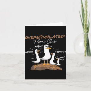 Mum Seagull Funny Mama Seagulls Mothers Day Humour Card