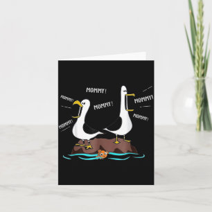 Mum Seagull Funny Mummy Seagulls Mothers Day Humou Card