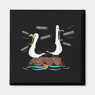 Mum Seagull Funny Mummy Seagulls Mothers Day Humou Magnet
