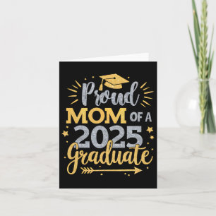 Mum Senior 2025 Proud Mum Of A Cl Of 2025 Graduate Card