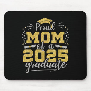 Mum Senior 2025 Proud Mum Of A Cl Of 2025 Graduate Mouse Mat