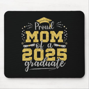 Mum Senior 2025 Proud Mum Of A Cl Of 2025 Graduate Mouse Mat