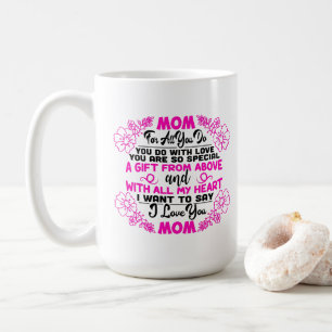 Mum sentiment word art Coffee Mug