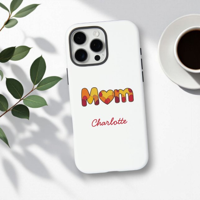 Mum | Simple Gift For Mum | Cute Mother's Day Case-Mate iPhone Case (Creator Uploaded)