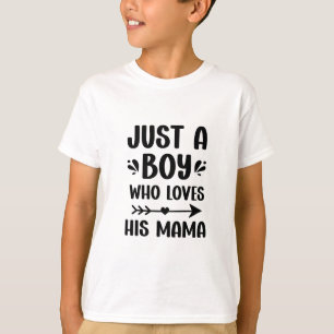 Mum son matching outfit Mothers Day Gift T-Shirt