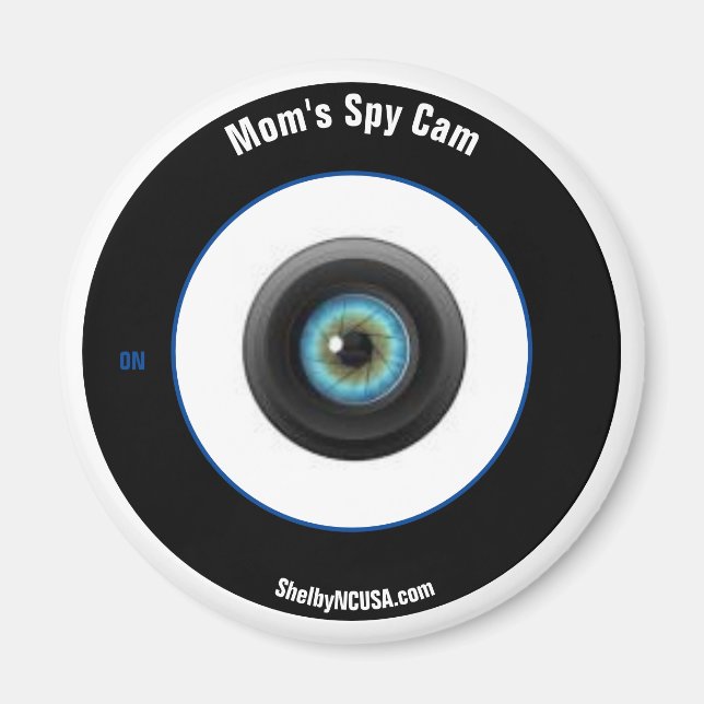 Mum Spy Cam Fridge Magnet (Front)