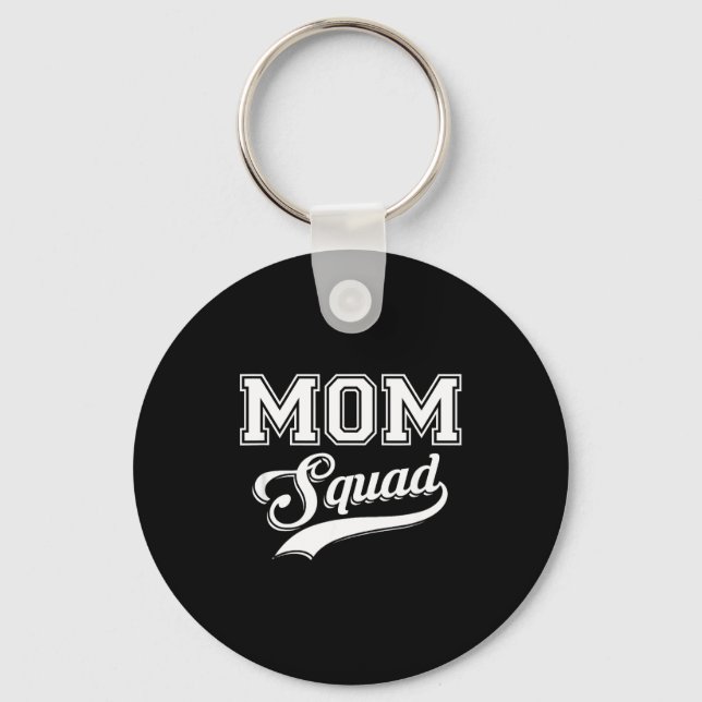 Mum squad funny mother  key ring (Front)
