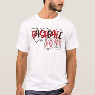Mum Squad Leopard Print Baseball Mother Woman Wome T-Shirt