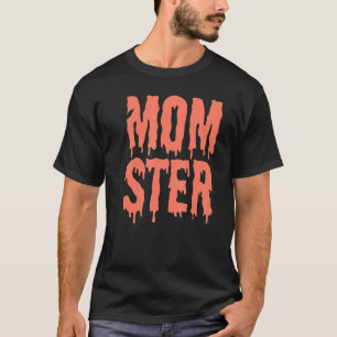 Mum Ster Melting Spooky Vibes Bat Hippie Costume H T-Shirt