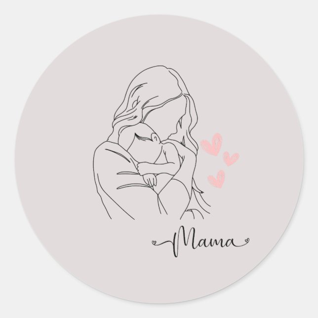 mum sticker (Front)