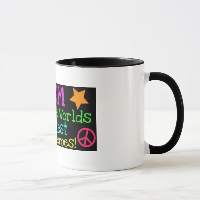 mum super hero mug (Right)
