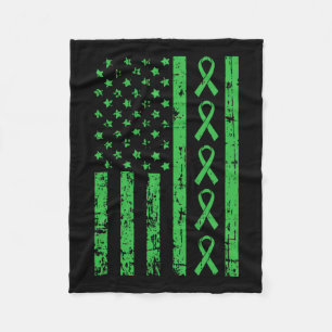 Mum Survivor Kidney Disease Awareness Fleece Blanket