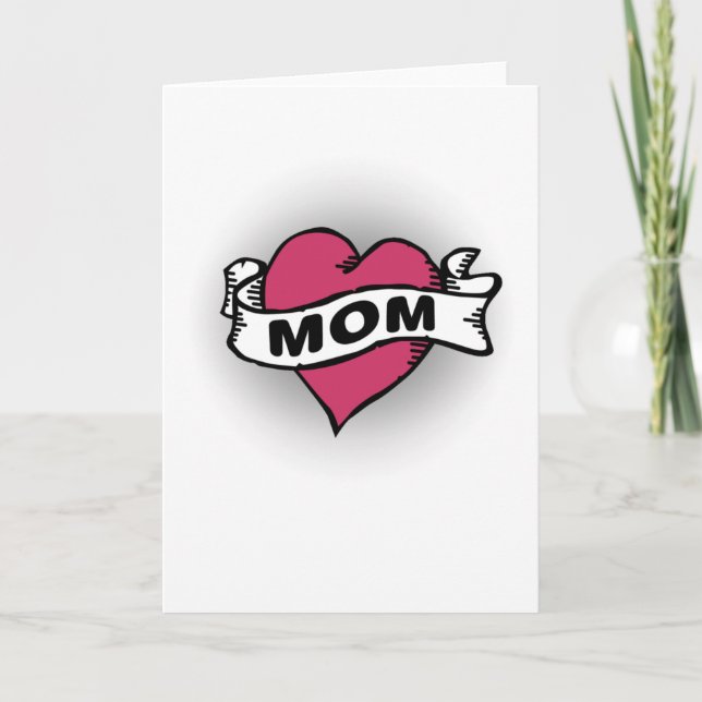 Mum Tattoo Card (Front)