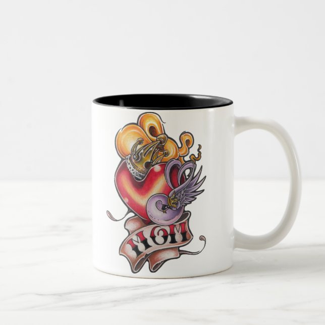 Mum Tattoo mug (Right)