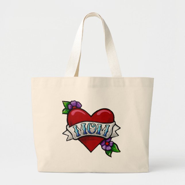 Mum Tattoo Tote Bag (Front)