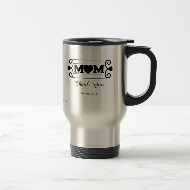 Mum Thank You Travel Mug (Right)