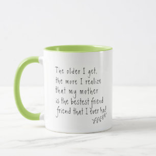 Mum The Best Friend Quotes & Sayings Mother Gift Mug