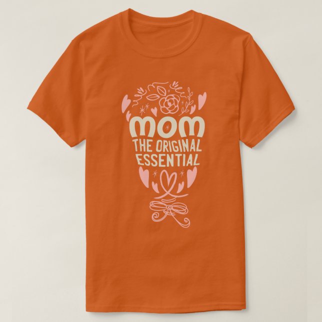 Mum The Original  Worker 2 T-Shirt (Design Front)