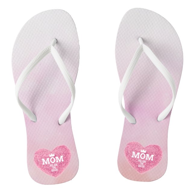 Mum The Queen Mother's Day | Flip Flops (Footbed)
