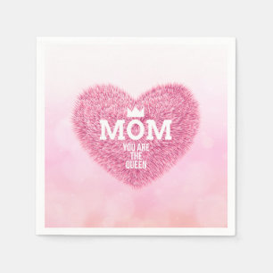 Mum The Queen Mother's Day Napkin