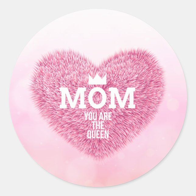 Mum The Queen Mother's Day | Sticker (Front)