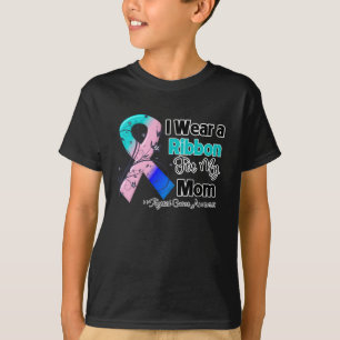 Mum - Thyroid Cancer Ribbon T-Shirt
