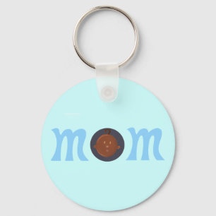 Mum to African baby Key Ring