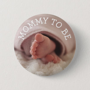 Mum to be Baby Shower button