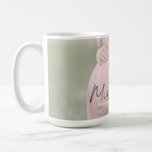 Mum-To-Be Gradient Sheet Photo Baby Shower Gift Coffee Mug