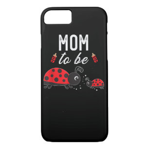 Mum To Be Ladybug Baby Shower Ladybug Mum  iPhone 8/7 Case